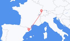 Flyrejser fra Bern, Schweiz til Barcelona, Spanien
