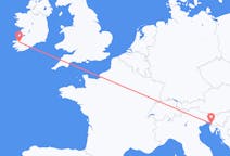 Flyg från Killorglin, Irland till Trieste, Italien