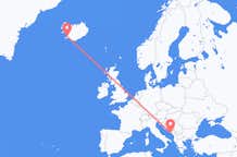 Flyg från Dubrovnik, Kroatien till Reykjavík, Island