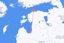 Flyg från Tallinn, Estland till Riga, Lettland