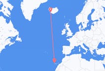 Vols de Santa Cruz De La Palma, Espagne à Reykjavík, Islande