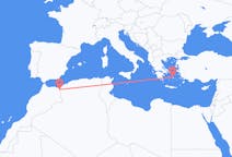 Vols depuis la ville d'Oujda vers la ville de Naxos