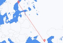Flights from Nazran, Russia to Vaasa, Finland