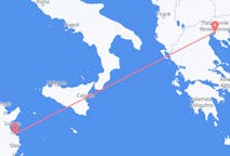 Flyrejser fra Monastir, Tunesien til Thessaloniki, Grækenland