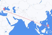 Flyreiser fra Dumaguete, Filippinene til Istanbul, Tyrkia