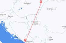Flights from Debrecen to Tivat