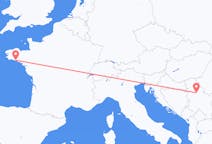 Flyg från Lorient till Belgrad