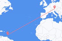 Flights from Saint Vincent to Salzburg
