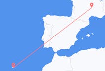 Flyrejser fra Le Puy-en-Velay, Frankrig til Funchal, Portugal