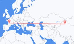 Flights from Ürümqi, China to Bergerac, France