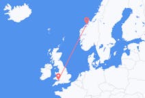 Flyreiser fra Cardiff, til Kristiansund