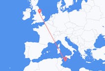Flights from Doncaster, the United Kingdom to Lampedusa, Italy