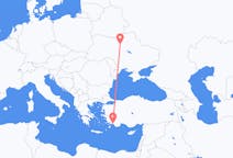 Flights from Kyiv, Ukraine to Dalaman, Turkey