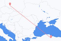 出发地 波兰弗罗茨瓦夫目的地 土耳其阿马西亚的航班