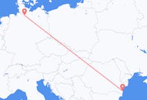 Loty z Hamburg, Niemcy do Konstancy, Rumunia