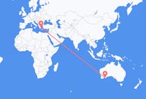 Flyg från Esperance, Australien till Aten, Australien