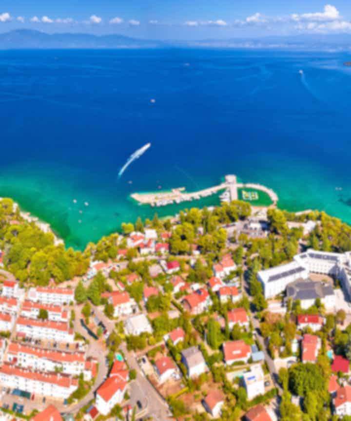 Hôtels et lieux d'hébergement à Malinska, Croatie