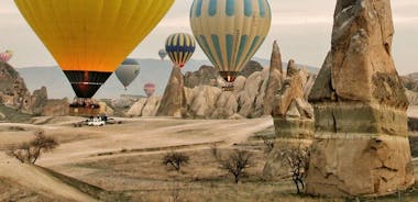 Hot Air Balloon Rides in Cappadocia over Goreme with pick up