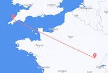 Flights from Dole, France to Newquay, the United Kingdom
