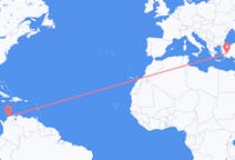 Flights from from Barranquilla to Denizli