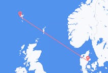 Flights from Aarhus, Denmark to Sørvágur, Faroe Islands