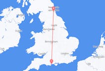 Flyreiser fra Newcastle upon Tyne, England til Bournemouth, England