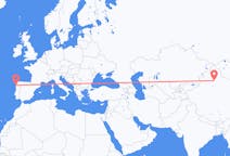 Flyrejser fra Ürümqi, Kina til Vigo, Spanien