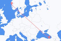 出发地 挪威出发地 卑爾根目的地 土耳其特拉布宗的航班