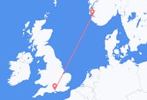 Flights from Stavanger, Norway to Southampton, the United Kingdom