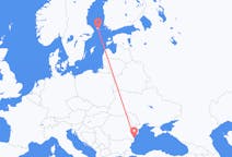 Flyg från Mariehamn, Åland till Constanța, Rumänien