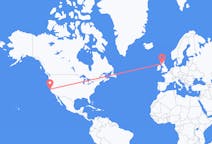 Flyg från San Francisco, USA till Glasgow, Skottland