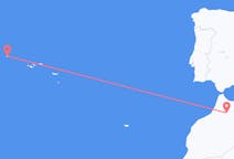 Flights from Fes, Morocco to Flores Island, Portugal