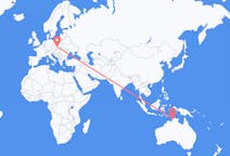 Flyrejser fra Darwin, Australien til Ostrava, Australien