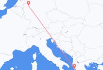 Flyg från Korfu, Grekland till Dortmund, Tyskland