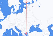 Рейсы со Скироса, Греция в Хельсинки, Финляндия