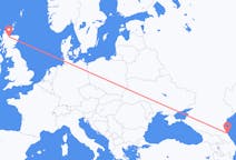 Flug frá Makhachkala, Rússlandi til Inverness, Skotlandi