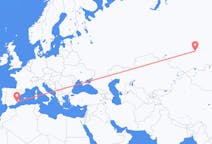 Fly fra Krasnojarsk til Murcia