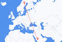 Flights from Bisha, Saudi Arabia to Lycksele, Sweden