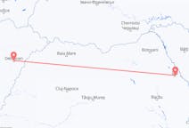 Flyreiser fra Debrecen, Ungarn til Iași, Romania