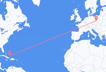 Flights from Spring Point, the Bahamas to Wrocław, Poland