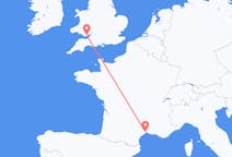 出发地 法国出发地 蒙彼利埃前往威尔士的加迪夫的航班