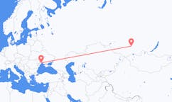 Flights from Abakan, Russia to Odessa, Ukraine
