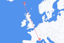 Flights from Sørvágur to Toulon