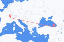 Flyreiser fra Trabzon, til Genève