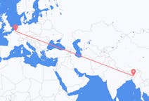 Flyreiser fra Silchar, India til Brussel, Belgia