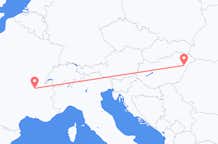 Flyreiser fra Lyon, til Debrecen
