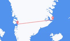 그린란드 이토코르토르미트에서 출발해 그린란드 일루리사트에게(으)로 가는 항공편