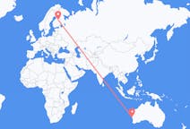 Flights from Geraldton, Australia to Kajaani, Finland