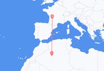 出发地 阿尔及利亚蒂米蒙目的地 法国贝尔热拉克的航班