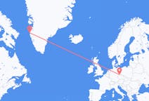出发地 德国德累斯顿目的地 格陵兰西西缪特的航班